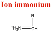 Structure d'un ion immonium